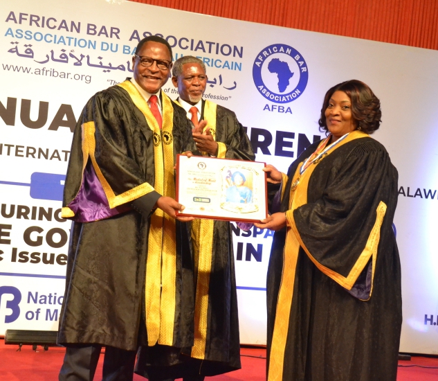 VP Howard-Taylor Addresses African Bar Association Conference in Malawi
