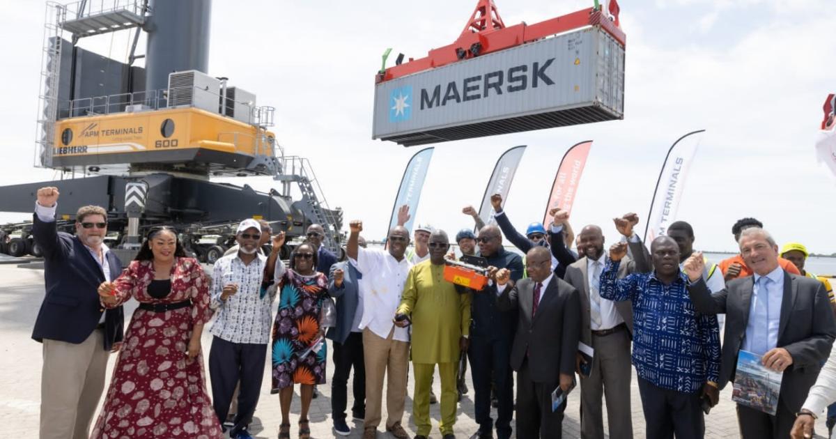 Liberia: APM Terminals Presents US$15M Mobile Harbor Cranes to Port Stakeholders