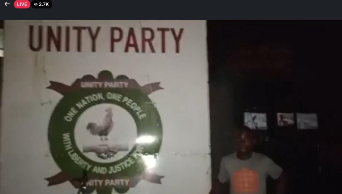 Unity Party headquarters, Broad Street, Monrovia